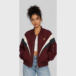 <b>Women's</b> <b>Lightweight</b> Oversized Zip-Up <b>women</b> Oversized Bomber <b>Jacket</b> Oversized Zip Front <b>women</b> Oversized Bomber <b>Jacket</b> - Product Image 6