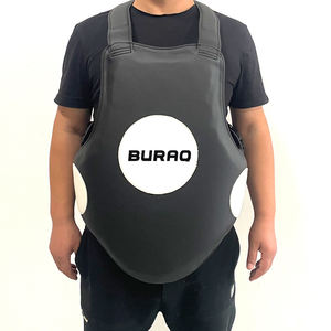 อุปกรณ์ป้องกันตัวสำหรับฝึกซ้อมมวยไทย ทำจากหนัง PU สำหรับผู้ฝึกสอน – แผ่นป้องกันตัวสำหรับฝึกซ้อมมวยและคิกบ็อกซิ่ง – รับทำโลโก้ OEM - Product Image 3