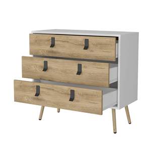 White Macadamia 3-Drawer <b>Dresser</b> - Product Image 5