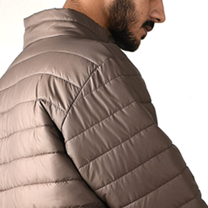 Stand Collar High Quality <b>Cheap</b> Price Winter Men's Clothing <b>Jackets</b> OEM Service Stand Collar Polyester Solid Color <b>Puffer</b> <b>Jacket</b> - Product Image 4