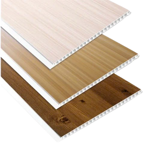 Seamless Edge Marble-Look WPC Wall <b>Panels</b> & Boards with <b>Bamboo</b> Core for Long-Term Decorative Interior Applications - Product Image 2