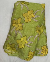 Tissu Crêpe Numérique Premium à Impression Placée, Vente en Gros, Tissu Doux en Soie Imprimée pour Robes, Textiles de Confection pour Sarees