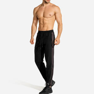 Pantalones Deportivos de Alta Calidad para Hombre, Tela Oxford, Poliéster/Algodón, Ligeros, Corte Holgado, Cintura Alta Elástica, para Correr en Invierno - Product Image 5