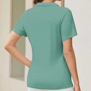 Camisetas Polo para Mujer con Diseño Personalizado de Última Moda, Bajo Precio y Buen Material, Servicios OEM, Buena Venta de Camisetas Polo para Mujer - Product Image 3