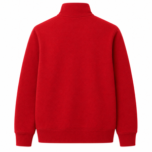 Sudadera de Forro Polar Personalizada para Hombre con Cierre Completo, Cuello Alto y Bolsillo Tipo Canguro, Chaqueta Casual - Product Image 2