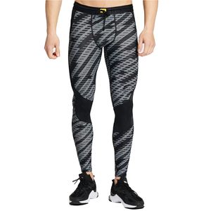 Leggings pour hommes à prix abordable, personnalisables, taille élastique, séchage rapide, respirants, sublimation intégrale pour l'entraînement, vente en gros - Product Image 4