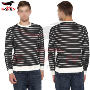 Sudadera para hombre con logo personalizado impreso, producto de la más alta calidad, sudadera de cuello redondo de forro polar grueso para hombre - Product Image 6