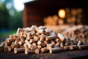 Vente en gros de granulés de bois de biomasse au Vietnam, combustible renouvelable pour poêle et cheminée, chauffage, granulés de bois de qualité supérieure - Product Image 2