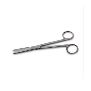 Tijeras Quirúrgicas Manuales Desechables Mayo de Acero de Un Solo Uso con Punta Curva para Cirugía Médica Hospitalaria CE Clase I Alta - Product Image 1