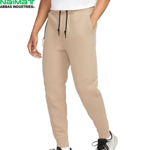 Pantalon de survêtement respirant avec œillets pour hommes, idéal pour la gym, l'entraînement et la ventilation, ensemble de vêtements de sport en molleton - Product Image 1