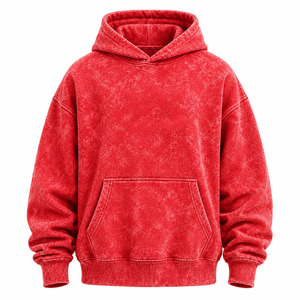 Sweat à capuche unisexe personnalisé en coton épais, coupe ample et épaules tombantes, idéal pour l'hiver et la neige - Product Image 1