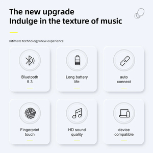 Mới Tssd xy11 TWS ABS không dây <span class=keywords><strong>Bluetooth</strong></span> 5.3 Earbuds với Mic Hifi Stereo âm thanh điều khiển cảm ứng thể thao tai nghe Tai nghe tai nghe - Product Image 2