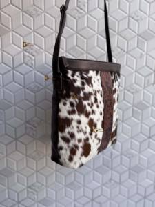 Bolso de cuero mecanizado a mano Bolso de cuero de vaca real Tallado Bolsos bohemios Color turquesa Sling Bolsos de Venta caliente para mujeres - Product Image 2