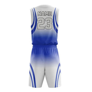 Maillot de basketball rayé sans manches à col en V en polyester 100 % imprimé numériquement de haute qualité, nouveau design, vente en gros, personnalisé pour hommes - Product Image 6