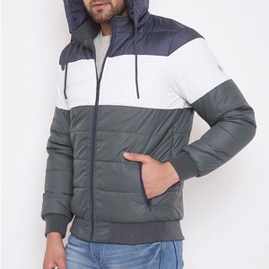 Mens Casual Winter Puffer Jacket Lightweight Insulated Coat Detachable Hood & 4 Pockets Outdoor Work Travel Cycling Streetwear - Product Image 2