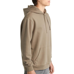 2025 Trending Men's Pullover Hoodies Solid Colors Rhinestone Design Full Simple Plain Breathable Winter Autumn Wholesale - Product Image 5