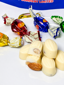 Premium White <b>Chocolate</b> Almond Candy 320g Oval Shape Melt-in-Your-Mouth Ready Eat 12 Months Shelf Life Wholesale Cheap Price OEM - Product Image 5