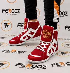 Lightweight High Ankle Athletic Footwear Breathable Mesh Gym Shoes Unisex Exercise Sneakers Professional Sport <b>Boots</b> - Product Image 2