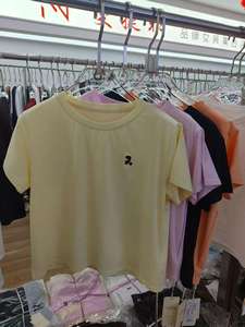 T-shirt court ajusté en coton épais pour femme, vierge, pour impression personnalisée OEM, vente en gros - Product Image 4