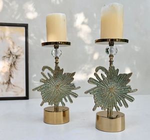Crafted from high-quality aluminium this candle <b>stand</b> is both lightweight and durable - Product Image 1