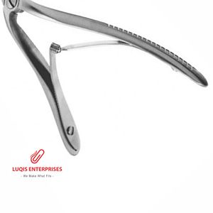 Tijeras Becker para Septum, Doble Acción, Serradas, 18.1 cm, Instrumento Quirúrgico para Rinoplastia - Product Image 3