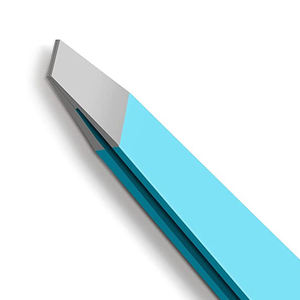 Pinzas Profesionales de Alta Precisión para Cejas, de Acero Inoxidable, Punta Curva, Ligeras y Ecológicas, para Depilación Facial - Product Image 3