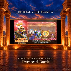 Kit de jeu I/O de troisième génération VGAME Pyramid Battle personnalisable avec logiciel de carte 5.6, garantie de 12 mois pour l'arcade à thème égyptien - Product Image 2