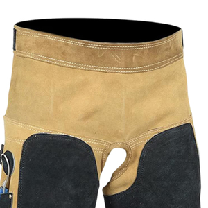 Wholesale Horse <b>Riding</b> Farrier Aprons Custom Made High Quality Durable Leather Protective <b>Chap</b> for Equestrian Shoeing - Product Image 6