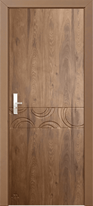 Portes en panneaux moulurés WPC en bois, design 3D, dernière conception, haute qualité, ODM/OEM, portes en composite bois provenant d'une usine vietnamienne - Product Image 6