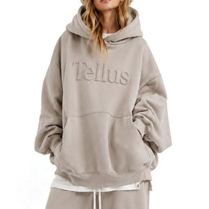 2026 Customized Logo Women Winter Hooded Oversized <b>Hoodies</b> <b>Lightweight</b> Wholesale - Product Image 1