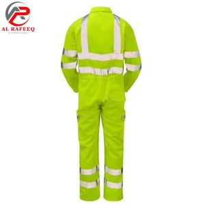 Dernière conception de vêtements de travail haute visibilité pour hommes, combinaisons de travail réfléchissantes, coupe ajustée 2026 - Product Image 4