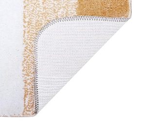Tapis de bain en microfibre ultra-fine personnalisé, antidérapant avec support en caoutchouc, super absorbant, design rayé, tapis de douche - Product Image 4