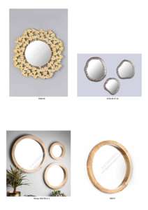 Miroir mural moderne couleur argent et or, design Art Déco cœur et feuille, fait main, éco-responsable, éclairage, pour villa, hôtel, maison, à suspendre - Product Image 6