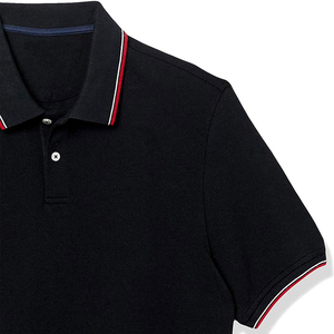 Service OEM, polos pour hommes de qualité supérieure pour le streetwear, vente en gros, meilleur prix, polos pour hommes grandes tailles avec col. - Product Image 5