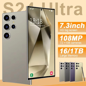Nouveau smartphone S24 Ultra 1,7 pouces 108MP 4K 120Hz LTE Android 14 débloqué double SIM 5G - Product Image 4