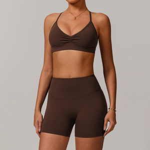 Heavy Fashion Printed Fitness Workout Yoga Set Sports Bra And Legging Set - Product Image 1