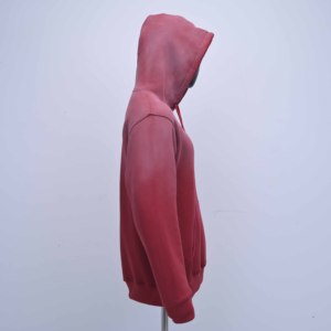 เสื้อฮู้ดดี้ผู้ชายคุณภาพสูง หนานุ่ม อุ่นสบายสำหรับฤดูหนาว ผลิตจากผ้าฝ้าย 100% บุซับในอย่างดี สไตล์ลำลอง พร้อมตัวเลือกสกรีนโลโก้ตามสั่ง ขายส่ง - Product Image 4