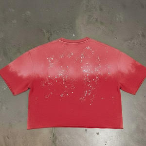 Camisetas de Alta Calidad 100% Algodón con Logotipo Personalizado, Camisetas Lisas Estampadas con Logotipo, Camisetas Unisex de Talla Grande para Hombre - Product Image 2