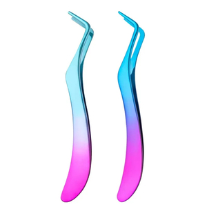 Pince à épiler cosmétique en acier inoxydable, haute précision, outil professionnel pour greffe de faux cils, antistatique, durable, pour débutants - Product Image 1