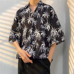 Camisa Hawaiana para Hombre OEM/ODM, Camisa de Manga Corta de Verano para Hombre, Camisa de Alta Calidad para Hombre, Camisa Hawaiana para Vacaciones - Product Image 3