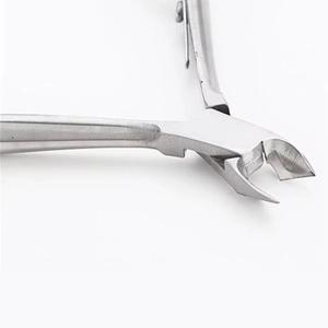 Coupe-ongles professionnel en acier inoxydable, lame droite, pointe acérée, pour les doigts, usage adulte, design simple - Product Image 3