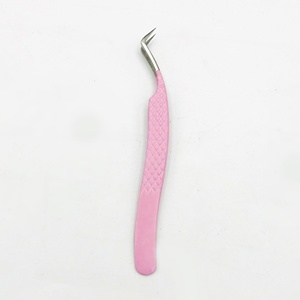 Pince à cils professionnelle en acier inoxydable RMI Private Label, vente en gros, durable, haute qualité, toutes formes, pour extensions de cils - Product Image 1