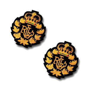 Insignias Bordadas a Mano con Hilo Metálico para Blazers, Hechas a Medida, Venta al Por Mayor, Uniformes Ceremoniales, Tela de Lona de Alta Calidad, Personalizadas - Product Image 6