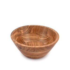 Bol de présentation peu profond en bois d'acacia fait main, vente en gros |   Moradabad Inde - Product Image 2