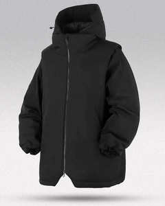 เสื้อแจ็คเก็ตเทคแวร์ผู้ชายแบบกันน้ำ กันลม สไตล์สตรีทแวร์ไซเบอร์พังก์ มีฮู้ด  แบบคาร์โก้  ป้องกันลม - Product Image 1