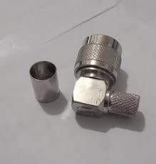 ขั้วต่อ N MALE R/A แบบ RG214 พร้อมตัวหนีบทองเหลือง - Product Image 2