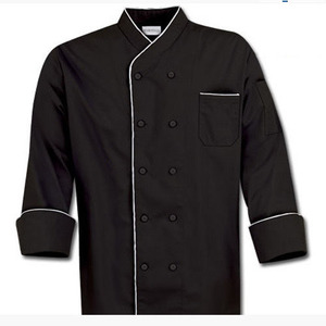 Delantales de Chef, Uniformes de Chef, Conjunto de Chaqueta y Pantalón Cruzados, Corte Ajustado, Manga Larga, Poliéster/Algodón, Color Personalizable, Cuatro Hoteles - Product Image 5