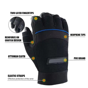 Anti <b>Vibration</b> Anti-slip Safety Hand Protection Gloves <b>For</b> Mechanical Work <b>Men</b> Industrial Heavy Duty Construction Working Gloves - Product Image 4