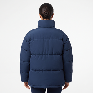 High Quality Custom <b>Women</b> <b>Winter</b> Puffer <b>Jacket</b> Stand Collar Zip Front Quilted Outerwear Fashion <b>Jacket</b> - Product Image 6