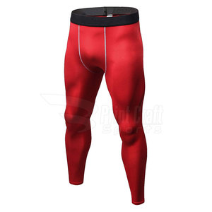 Breathable Quick Dry Men Compression <b>Legging</b> <b>Slim</b> Fit Workout Wear Compression <b>Legging</b> For Men - Product Image 2